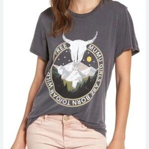 Show Me Your MuMu Gray Graphic Tee